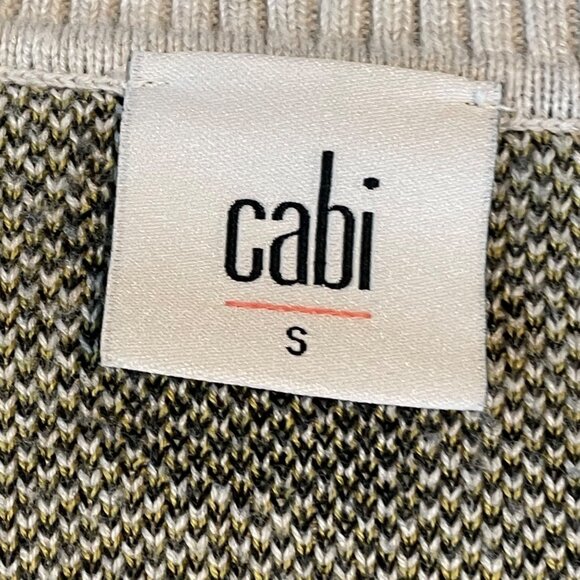 Cabi Womens Leopard Print Button-Down Cardigan Sweater S - Picture 6 of 12